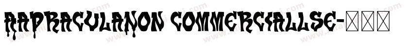 AaDraculaNon commerciallse字体转换